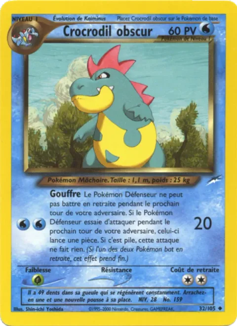 Dark Croconaw [Clamping Jaw]