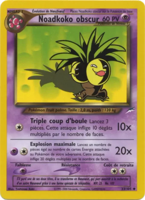 Dark Exeggutor [Triple Headbutt | MAX Burst]