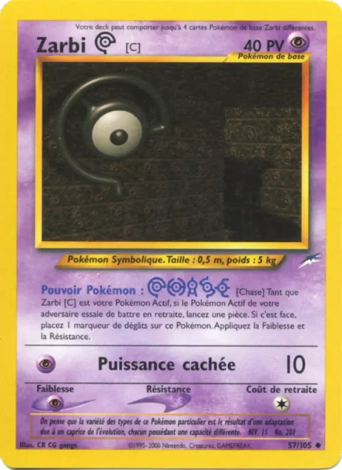 Unown [C] [Chase | Hidden Power]
