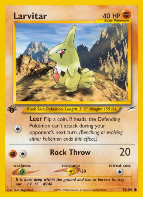 Larvitar [Leer | Rock Throw]