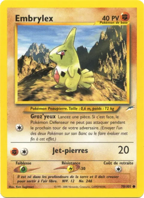 Larvitar [Leer | Rock Throw]