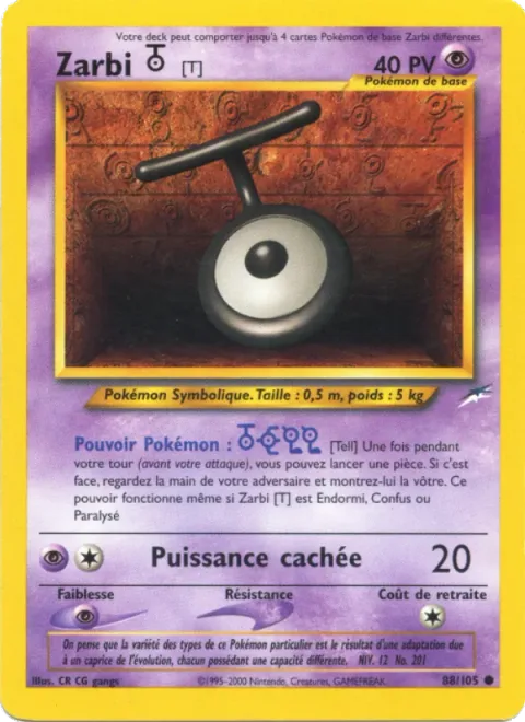 Unown [T] [Tell | Hidden Power]
