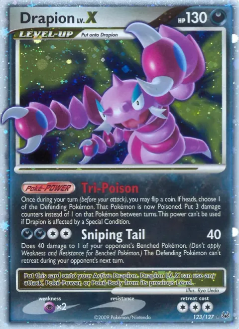 Drapion LV.X [Tri-Poison | Sniping Tail]