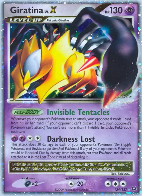 Giratina LV.X [Invisible Tentacles | Darkness Lost]