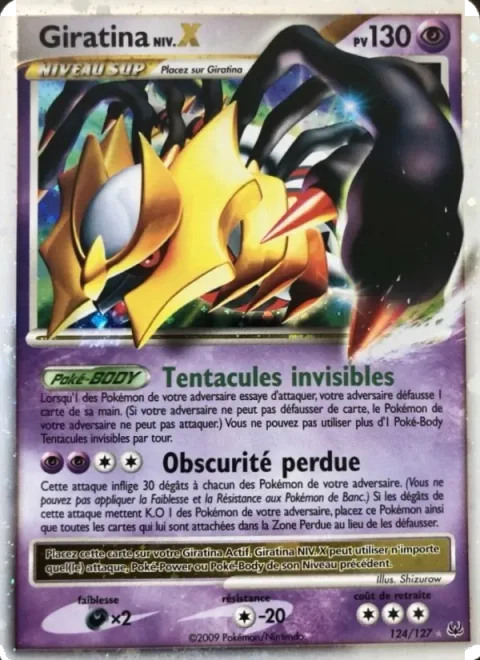 Giratina LV.X [Invisible Tentacles | Darkness Lost]