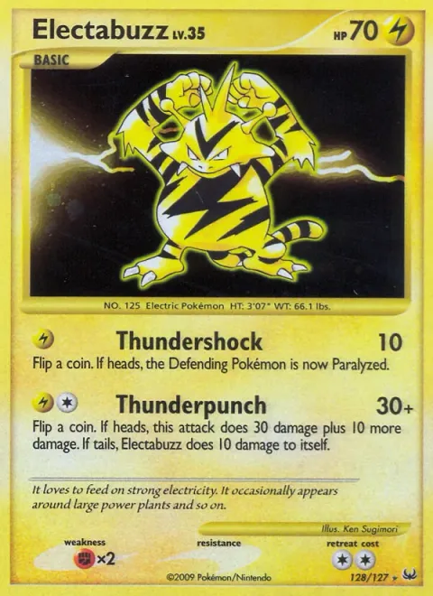 Electabuzz Lv.35 [Thundershock | Thunderpunch]