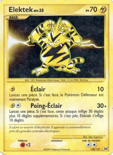 Electabuzz Lv.35 [Thundershock | Thunderpunch]