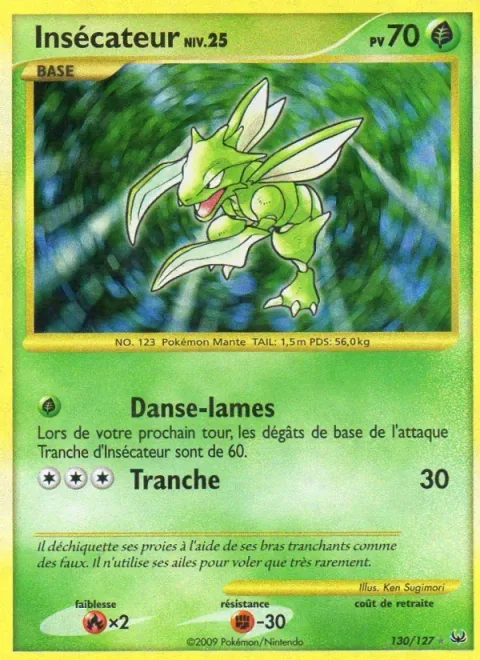 Scyther Lv.25 [Swords Dance | Slash]