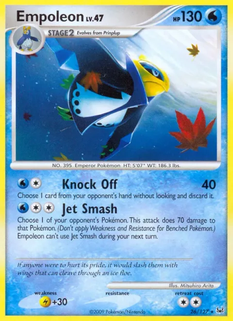 Empoleon Lv.47 [Knock Off | Jet Smash]
