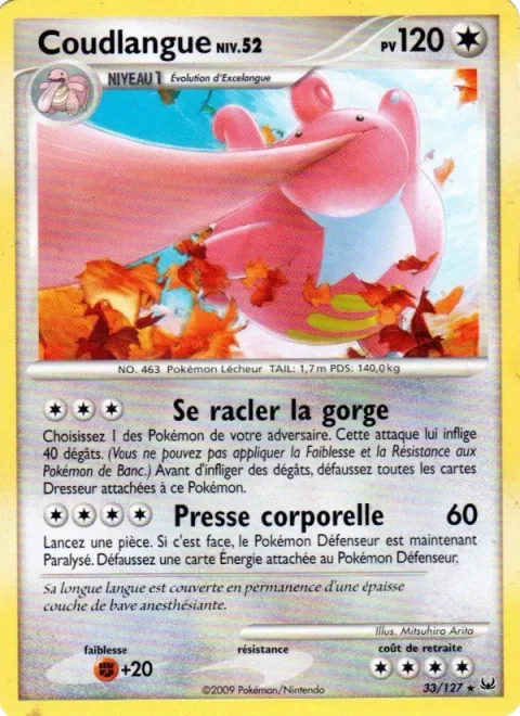 Lickilicky Lv.52 [Harrumph | Body Press]