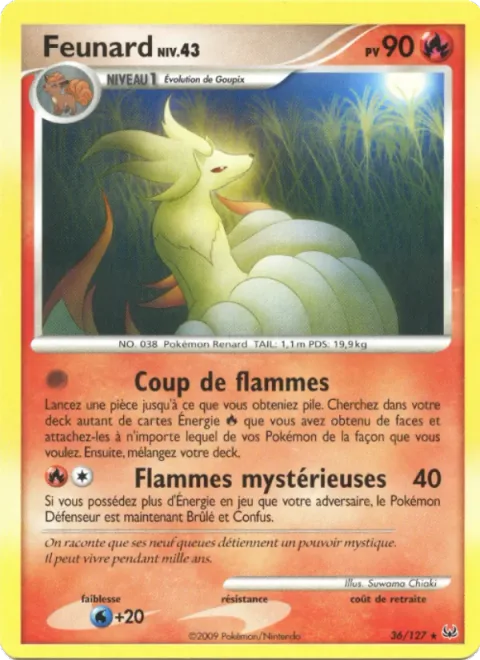 Ninetales Lv.43 [Flame Bash | Mysterious Flames]