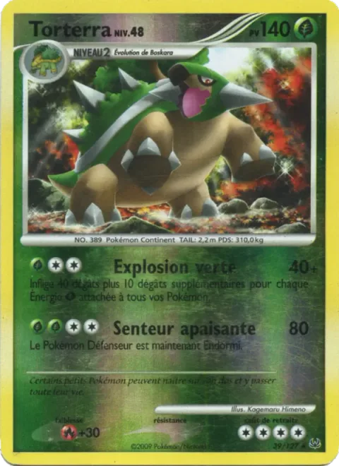 Torterra Lv.48 [Green Blast | Soothing Scent]