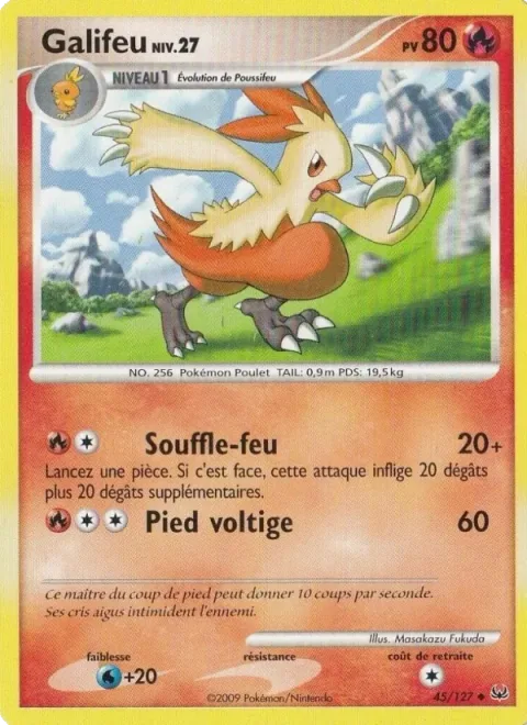 Combusken Lv.27 [Firebreathing | High Jump Kick]