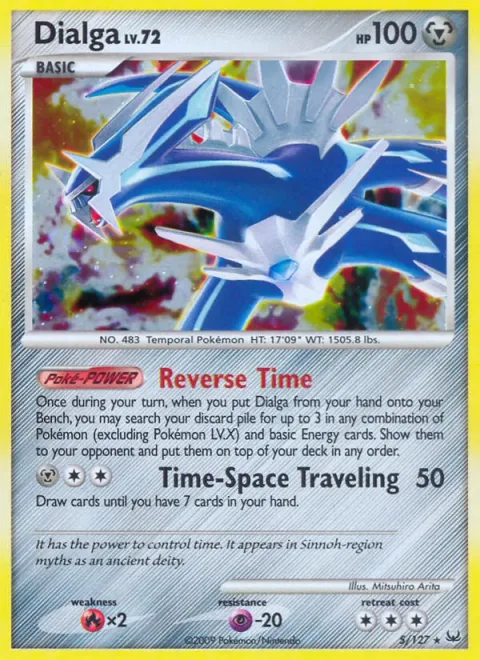 Dialga Lv.72 [Reverse Time | Time-Space Traveling]