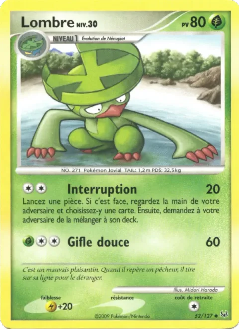Lombre Lv.30 [Interrupt | Gentle Slap]