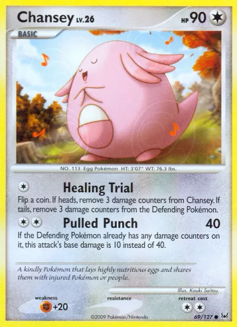Chansey Lv.26 [Healing Trial | Pulled Punch]