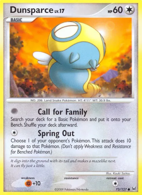 Dunsparce Lv.17 [Call for Family | Spring Out]
