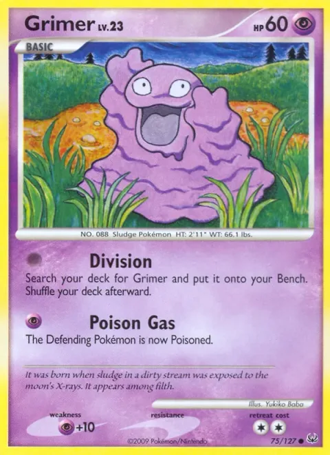 Grimer Lv.23 [Division | Poison Gas]