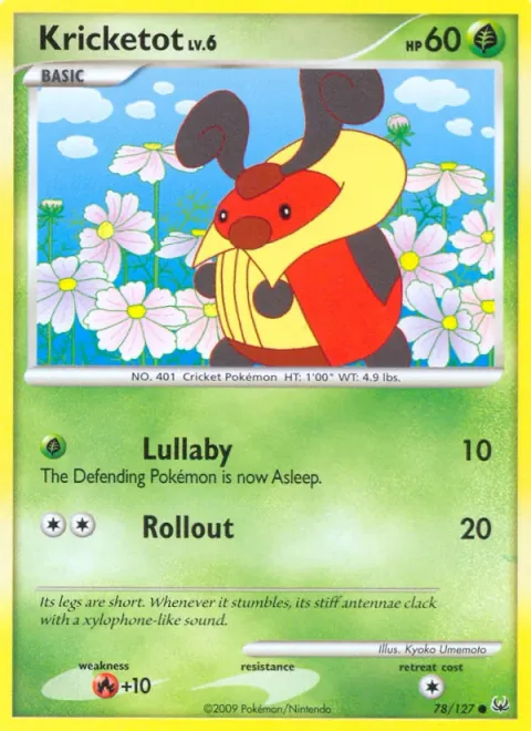 Kricketot Lv.6 [Lullaby | Rollout]