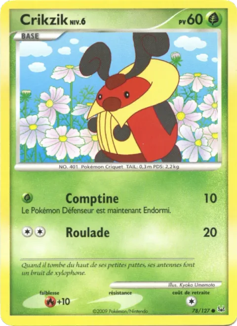 Kricketot Lv.6 [Lullaby | Rollout]