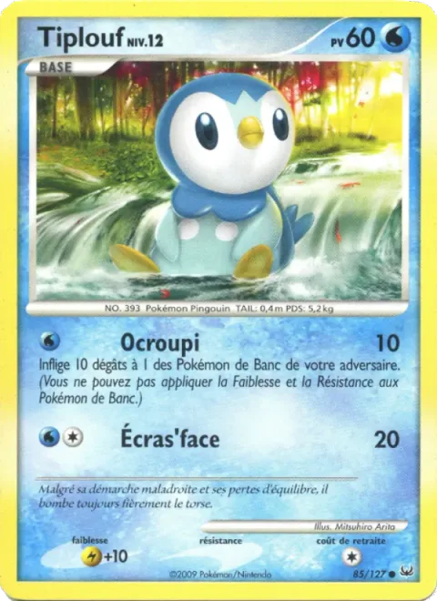 Piplup Lv.12 [Muddy Water | Pound]