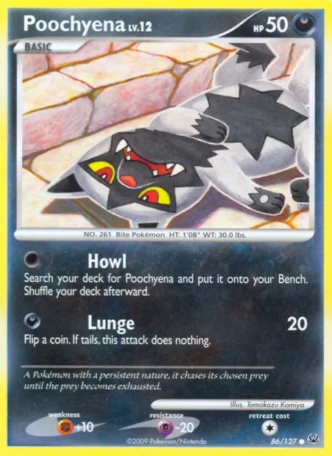 Poochyena Lv.12 [Howl | Lunge]