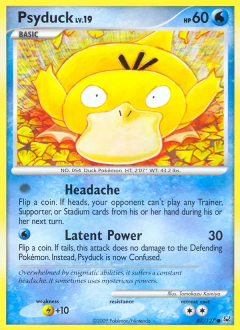 Psyduck Lv.19 [Headache | Latent Power]