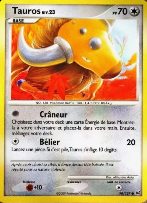 Tauros Lv.23 [Show Off | Take Down]
