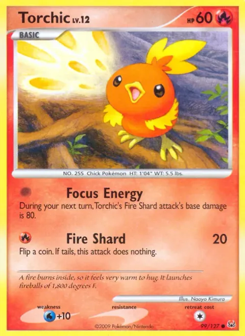 Torchic Lv.12 [Focus Energy | Fire Shard]