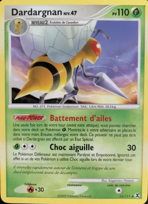 Beedrill Lv.47 [Flutter Wings | Needle Shock]