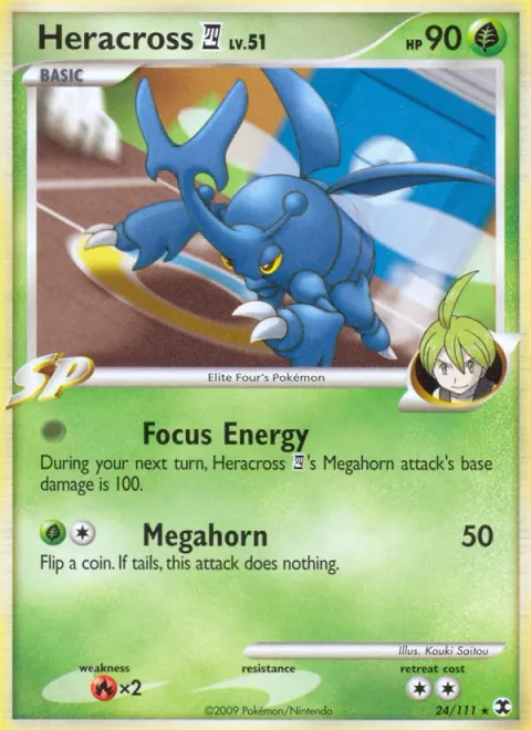 Heracross [4] Lv.51 [Focus Energy | Megahorn]