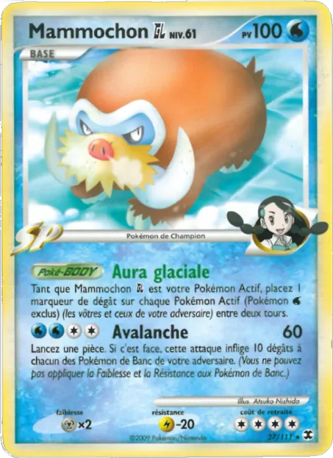Mamoswine [GL] Lv.61 [Icy Aura | Avalanche]