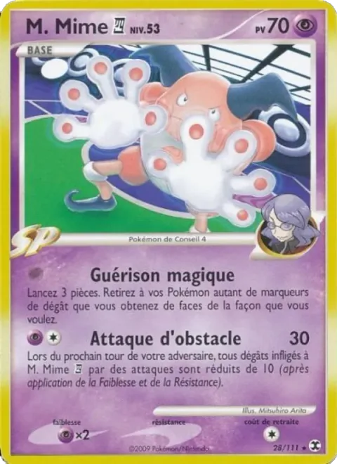 Mr. Mime [4] Lv.53 [Magic Heal | Barrier Attack]