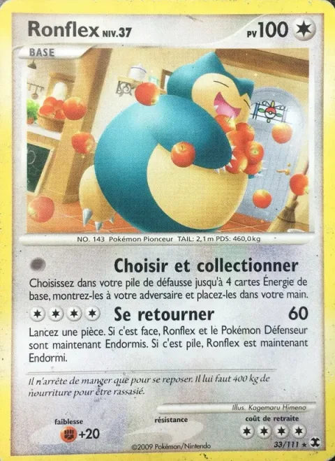 Snorlax Lv.37 [Pick and Collect | Roll Over]