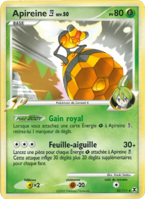 Vespiquen [4] Lv.50 [Royal Gain | Leaf Needle]