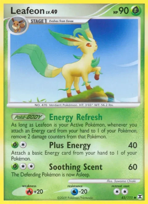 Leafeon Lv.49 [Energy Refresh | Plus Energy | Soothing Scent]