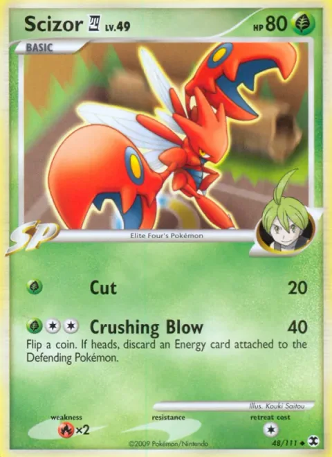 Scizor [4] Lv.49 [Cut | Crushing Blow]