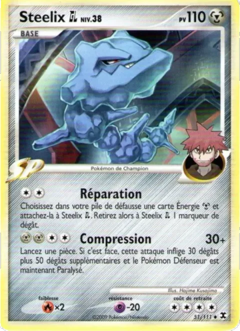 Steelix [GL] Lv.38 [Mend | Squeeze]
