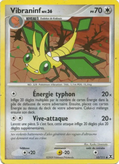 Vibrava Lv.36 [Energy Typhoon | Quick Attack]