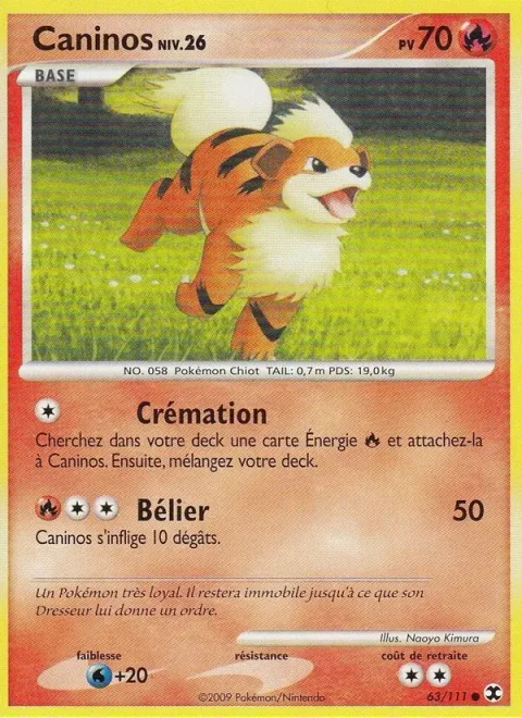 Growlithe Lv.26 [Stoke | Take Down]