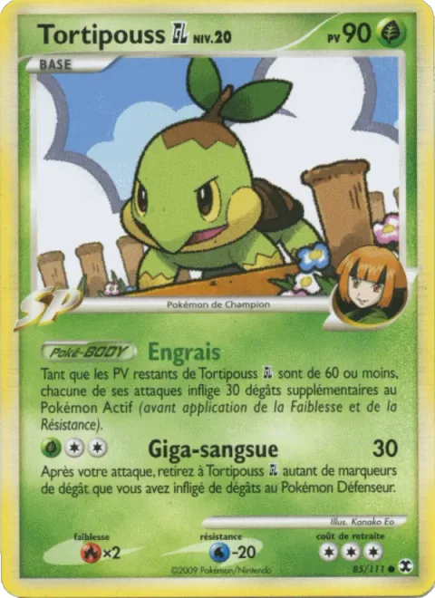 Turtwig [GL] Lv.20 [Overgrow | Giga Drain]