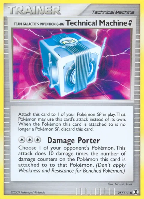 Team Galactic's Invention G-107 Technical Machine [G] [Damage Porter]