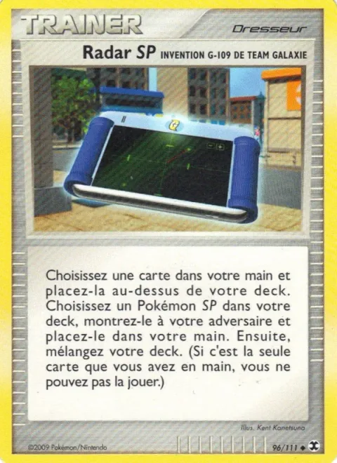 Team Galactic's Invention G-109 SP Radar