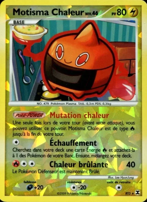 Heat Rotom Lv.46 [Heat Shift | Warm Up | Heat Burn]