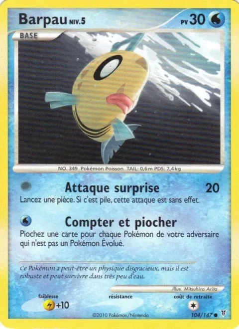 Feebas Lv.5 [Surprise Attack | Count and Draw]