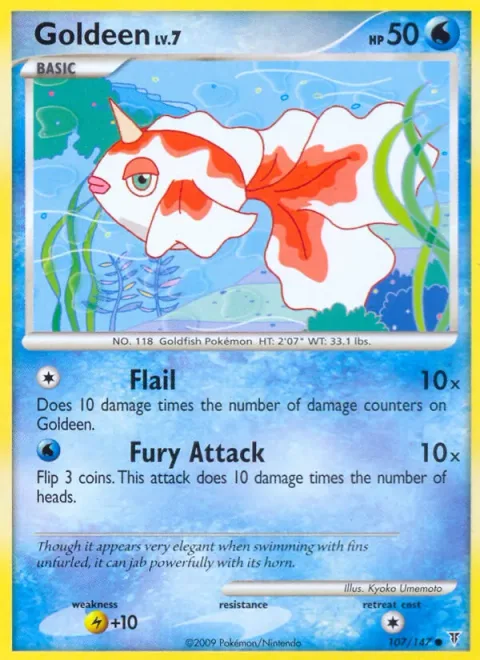 Goldeen Lv.7 [Flail | Fury Attack]