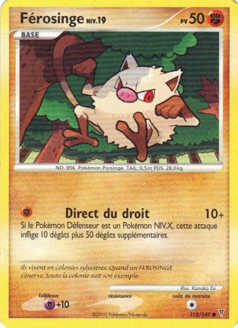 Mankey Lv.19 [Extra Punch]
