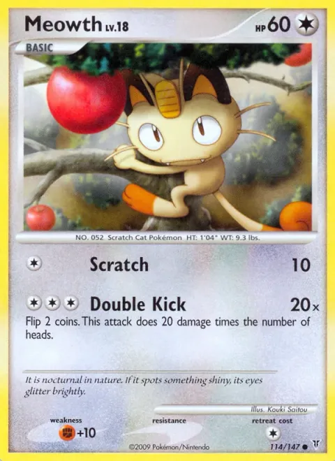 Meowth Lv.18 [Scratch | Double Kick]