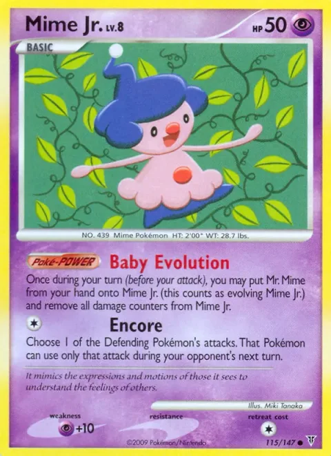 Mime Jr. Lv.8 [Baby Evolution | Encore]