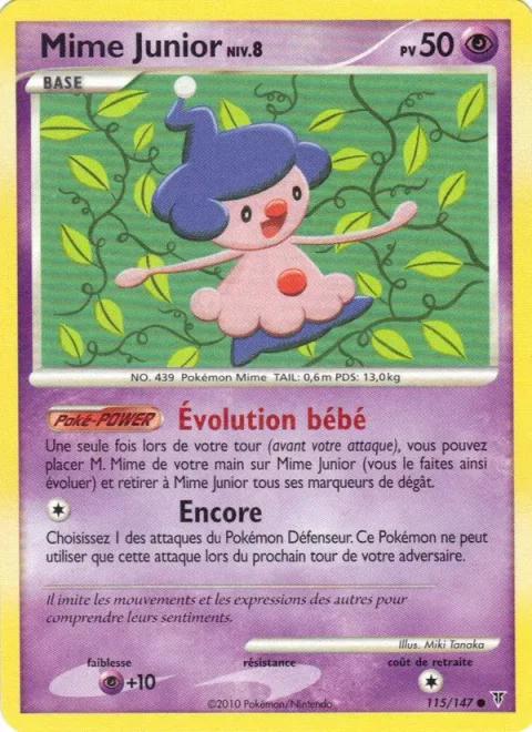 Mime Jr. Lv.8 [Baby Evolution | Encore]